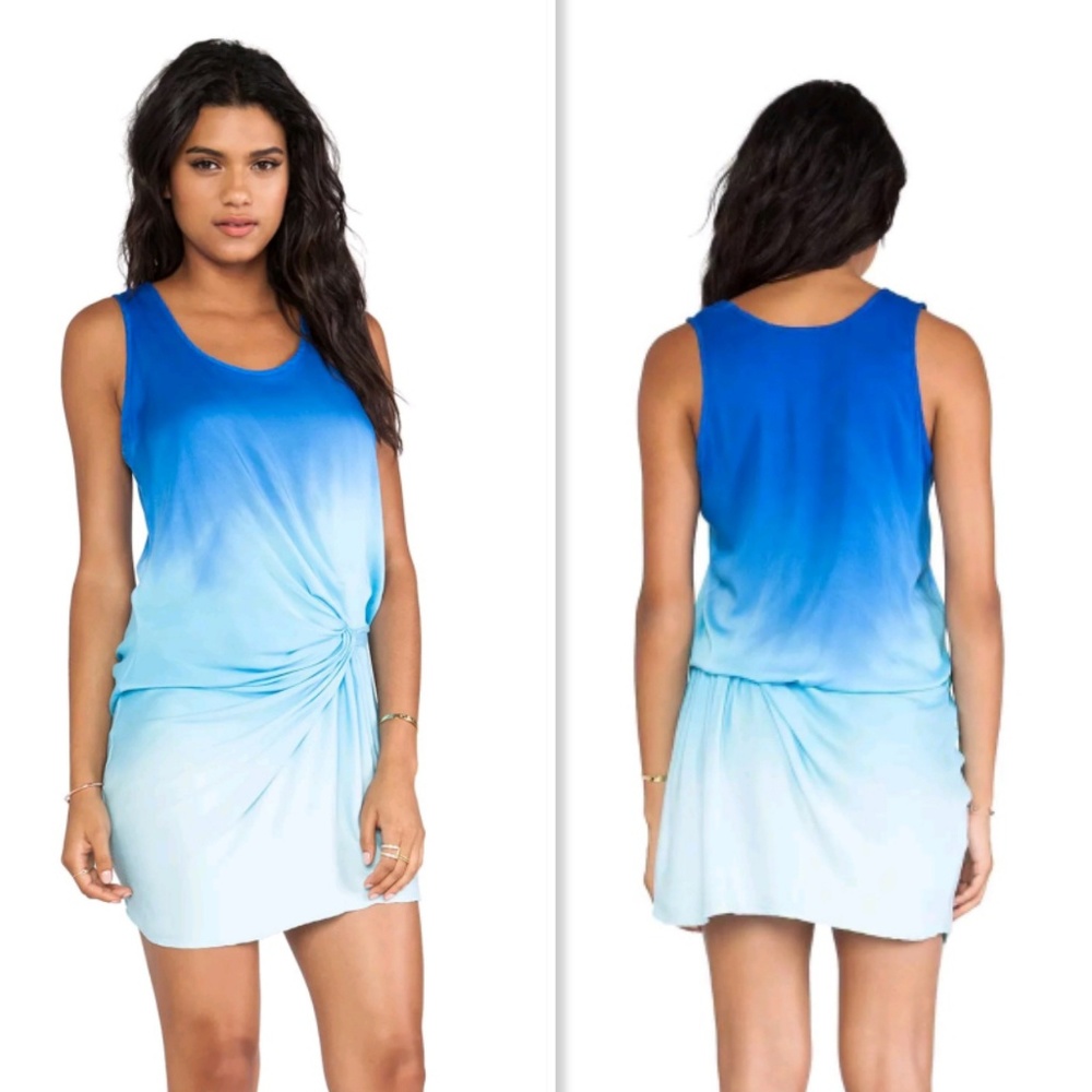 Young Fabulous & Broke Tinsley Blue Ombre Dress XS - Picture 2 of 8